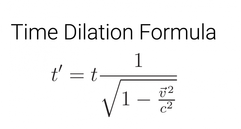 Time Dilation Formula