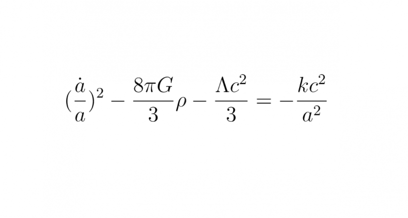 The First Friedmann Equation
